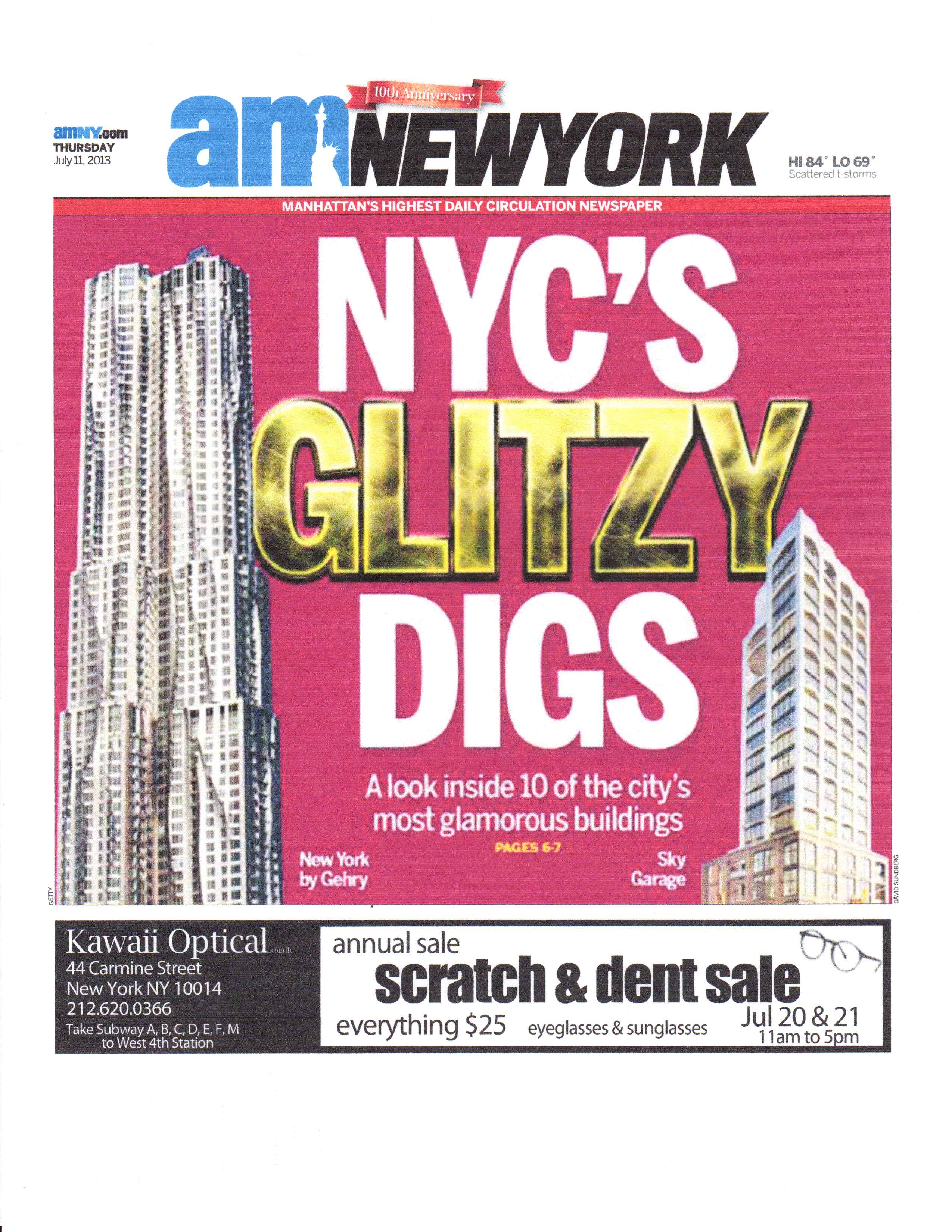 In-Site Interior Design - NYC's Glitzy Digs Article - 001